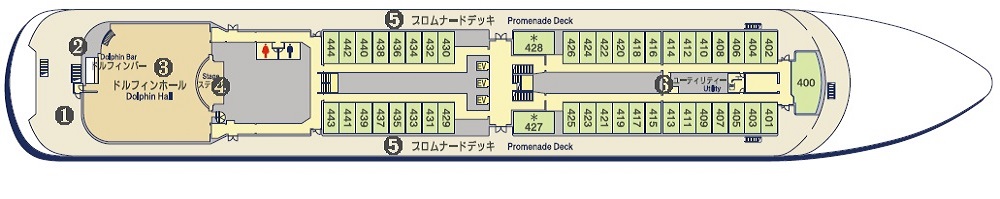 4階のフロア図