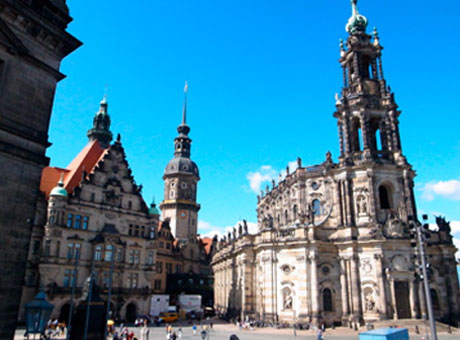 レジデンツ宮殿と三位一体大聖堂