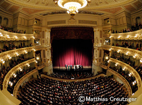 ドレスデン国立歌劇場(ゼンパーオパー)内部
