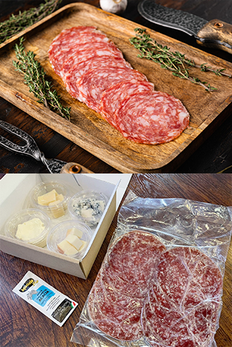 ミラノサラミ&チーズ4種セット