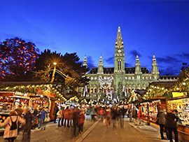 ウィーン市庁舎クリスマスマーケット